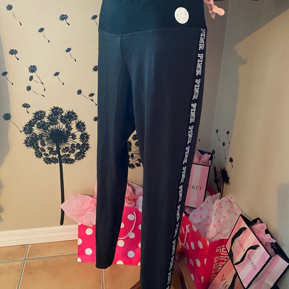 Victoria’s Secret Pink everyday leggings Gray LRG